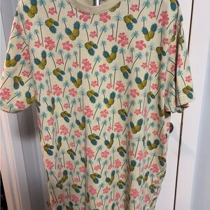 Tropical Print T-Shirt